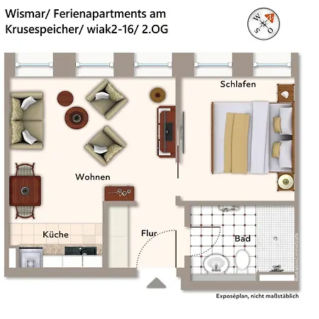 Apartment Ferienapartments Am Krusespeicher Ferienapartments Am Krusespeicher 2-16 *